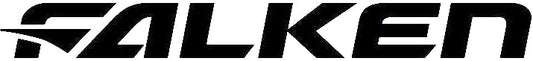 Falken logo in bold black text with stylized F design on the left