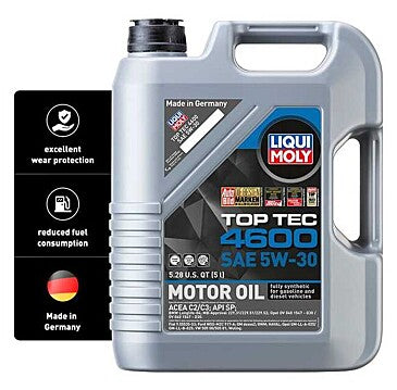 Liqui Moly Top Tec 4600 5W-30 Fully Synthetic Motor Oil 5L