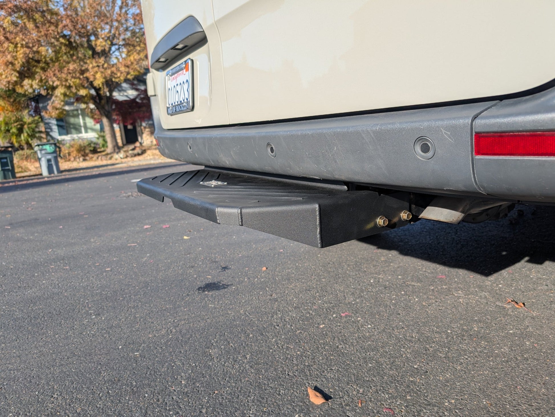 Mercedes Sprinter Rear Plateau Step - Adrenaline HQ