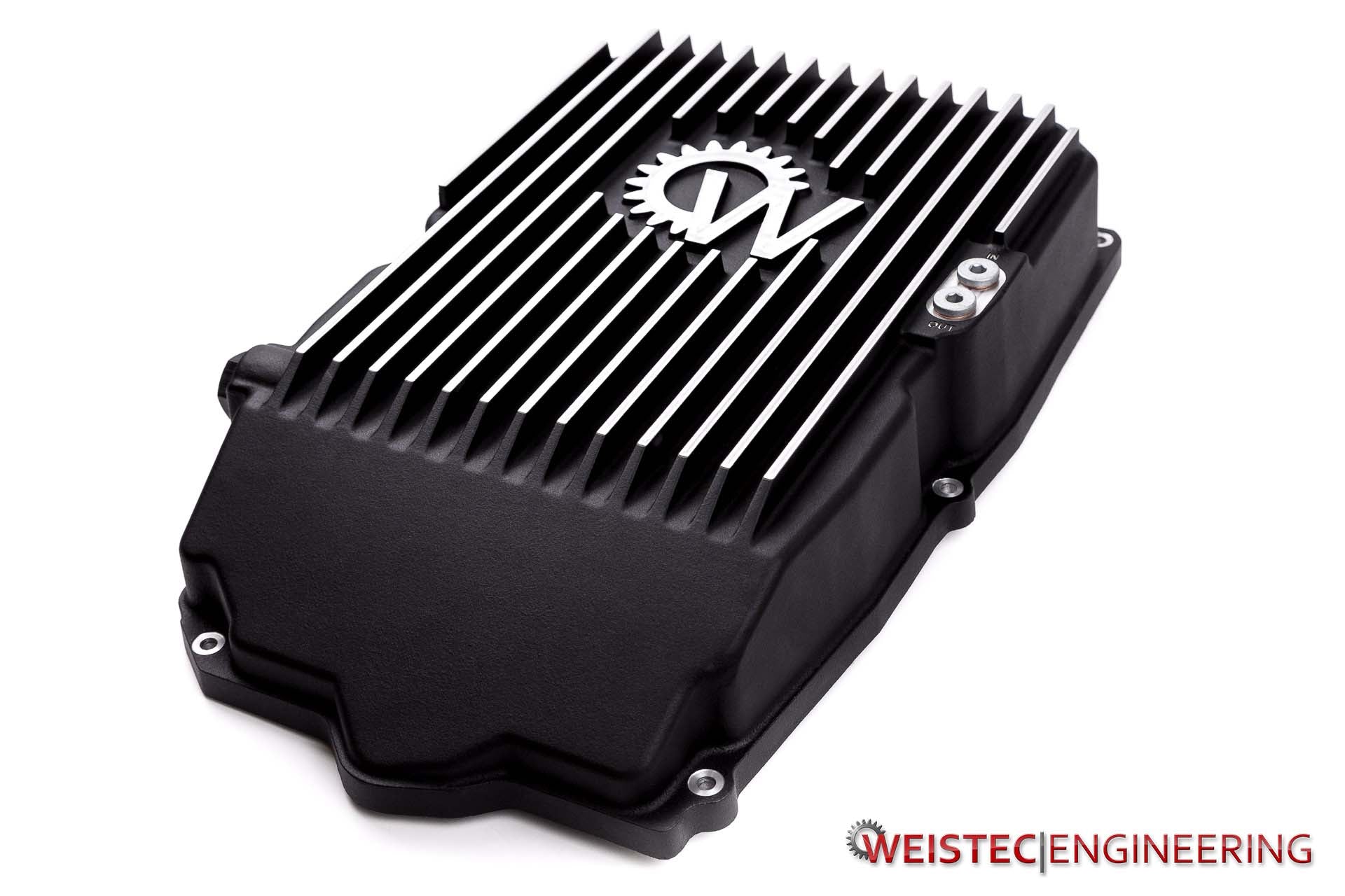 mercedes benz transmission pan high capacity cooler performance cast aluminum transmission neodymium magnet weistec 722.9 7g tronic anti-slosh baffles