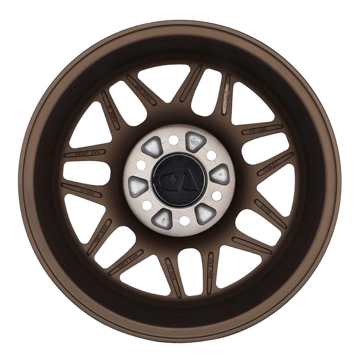 Agile Overlander HT Matte Black -Matte Bronze Mercedes Sprinter Van Offroad Wheel