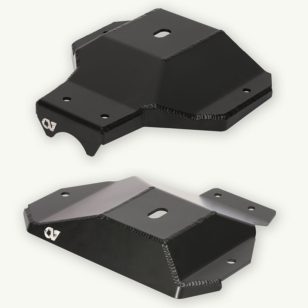 PRE-Order INEOS Grenadier Differential Skid Plates by Agile Offroad (Front and Rear)  In BLACK