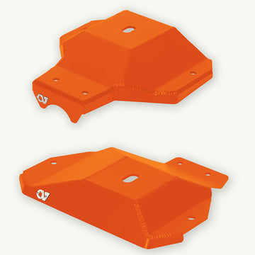 PRE-Order INEOS Grenadier Differential Skid Plates by Agile Offroad (Front and Rear)  In ORANGE