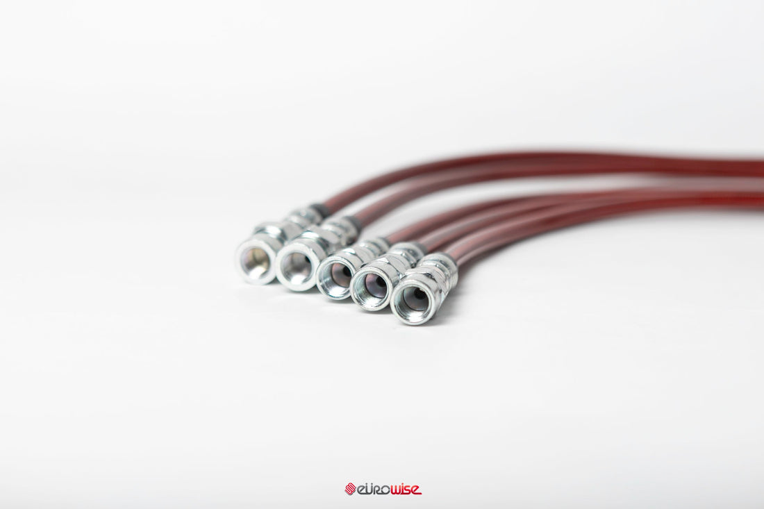 Eurowise Stainless Braided Extended Brake Lines – G-Wagon W463