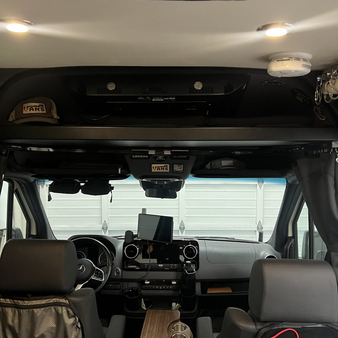 Cab Headliner Shelf for 2019+ Mercedes Sprinter Vans