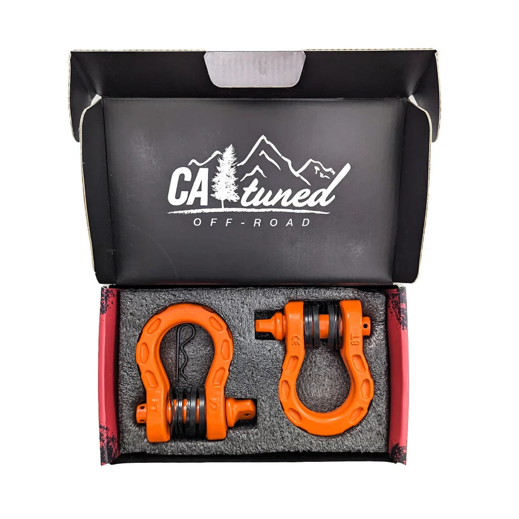 MadMax Shackle D-Rings-Dark Orange