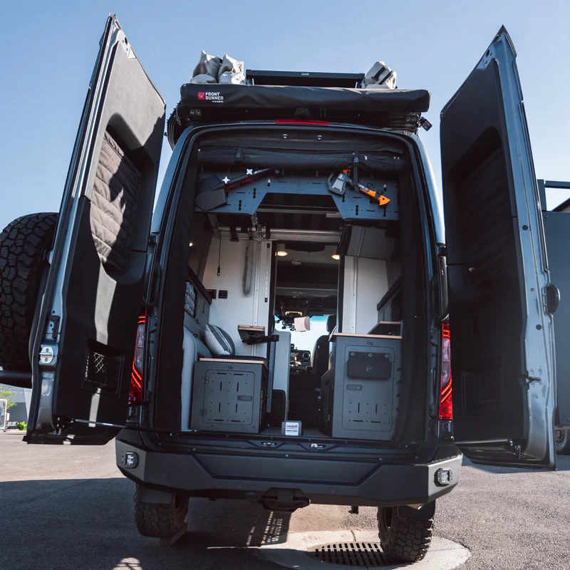 Canyon Adventure Vans Stop Stay Door Safety System for Sprinter