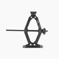 Agile Offroad heavy duty scissor jack extending to 20.5 inches, providing ample lift height for off-road vehicles and trail repairs.
