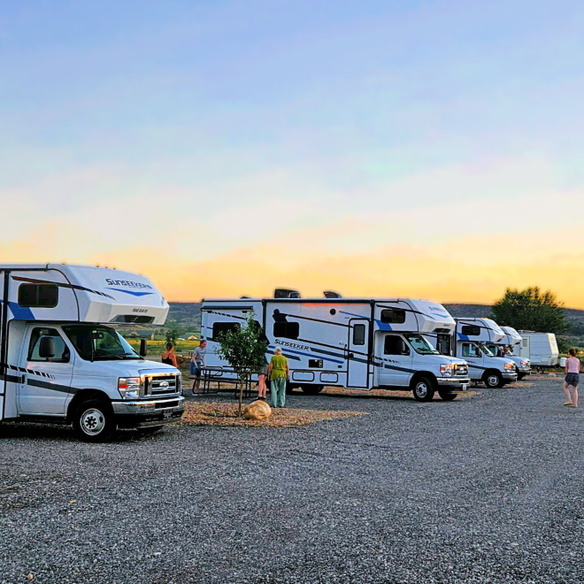 VAN WILD - PREMIUM CAMPING SITE (TWO VEHICLE CAPACITY w/FULL HOOKUPS - ADD ON
